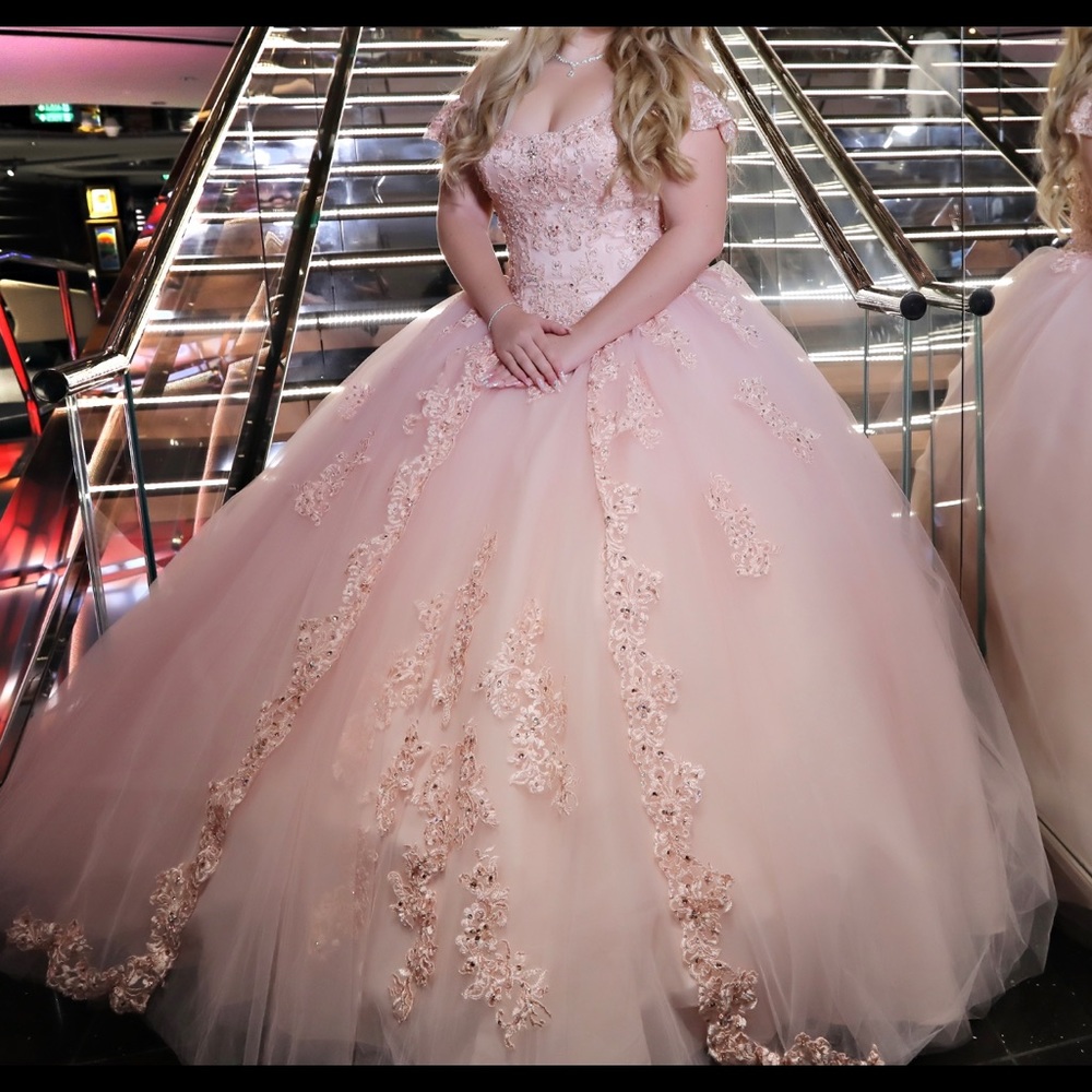 Floral Off The Shoulder Quinceañera Dress By Morilee 89231